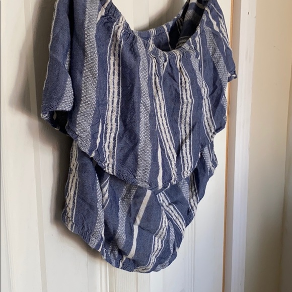 Strapless striped Hollister top - Picture 4 of 4